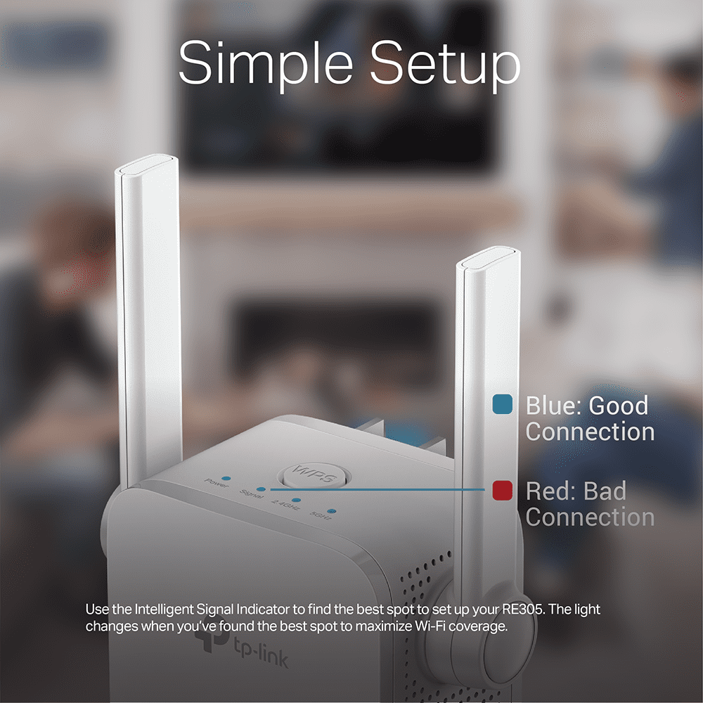 Buy TP-Link AC1200 WiFi Range Extender Up to 1200Mbps Speed Dual Band  Wireless Extender, Repeater, Signal Booster, Access Point Easy Set-Up  Extends Internet Wi-Fi (RE305) Online at Best Prices in India 