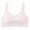 Pink, variant on Wancir Comfortable Girls Bralette for School and Sports, Soft Breathable Nylon Students Bra Vest Type Underwear 12-16T