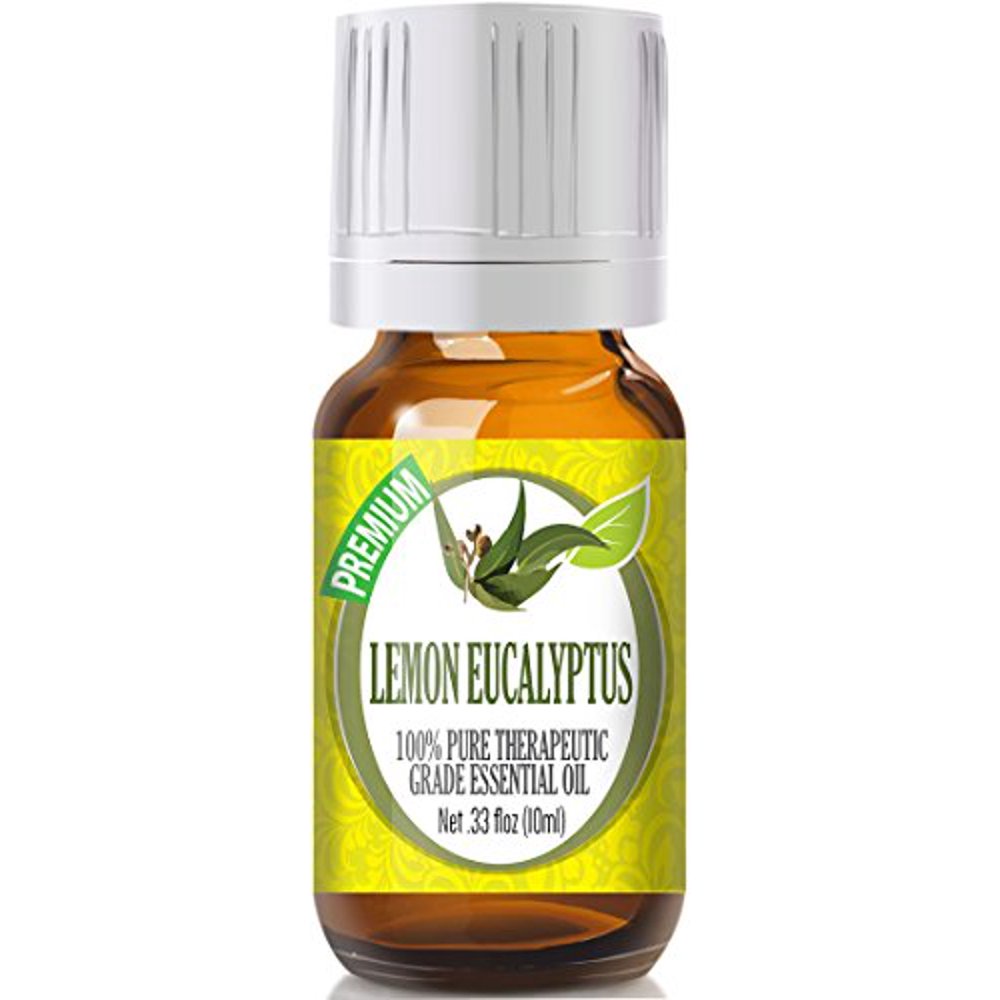 Healing Solutions Lemon Eucalyptus Oil (10ml) 100 Pure, Best