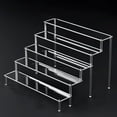 thumbnail image 3 of Mosiee 2-5 Layers Acrylic Display Stand Perfume Figurine Transparent Storage Rack, 3 of 9