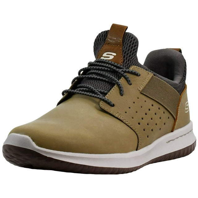 Zapatos Skechers Delson-Axton para Hombre Taupe Talla 11.5