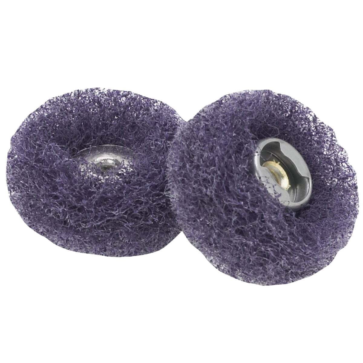 Dremel 512E Abrasive Buff, 1 in Dia, 7/64 in Thick, Steel Pair