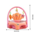 thumbnail image 2 of Baby Support Sofa Baby Chairs For Sitting Up Baby Sit Up Chair Baby Learning To Sit Chair Seats For Sitting Up For 6 16 Months Baby 3 Piece Sofa Slipcover, 2 of 3