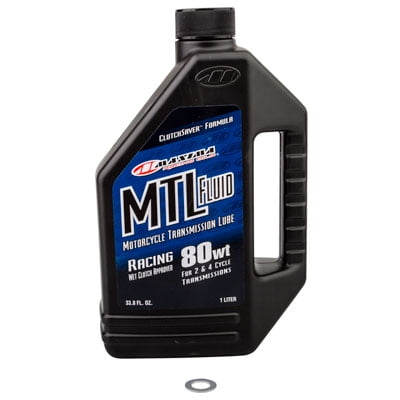 Transmission Oil Change Kit With Maxima MTL Transmission Fluid 80W for Husqvarna TE 300i (Fuel Injected)