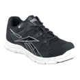 thumbnail image 1 of Reebok Womens Black Leather Mesh Athletic Oxford Sport Grip Comp Toe, 1 of 3