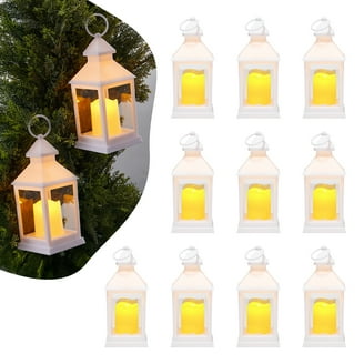 Smart Design 80073 Salerno Triple Candle Led Lantern With On-Off