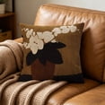 thumbnail image 6 of BiFandian Minimalist Velvet Decorative Throw Pillow, Mid-Century Modern Abstract Still Life Soft Cushions, Boho Neutral Toned Art Pillows for Home Living Room Bedroom Sofa Couch Decoration, 6 of 6