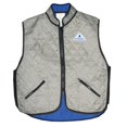 thumbnail image 1 of HyperKewl Evaporative Cooling Deluxe Sport Vest,Silver,Medium, 1 of 4