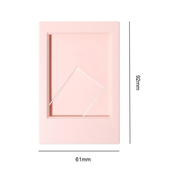 Marco de fotos Decoración de bricolaje Soportes de fotos para imágenes de 3 pulgadas (rosa) Sywqhk Para estrenar