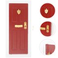 thumbnail image 4 of Miangastore Doll House Mini Door Model Mini House Furniture Wooden Mini Door Model Small Gate Ornament, 4 of 8