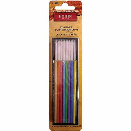 Chalk Cartridge Set Refill-Assorted Colors 16/Pkg