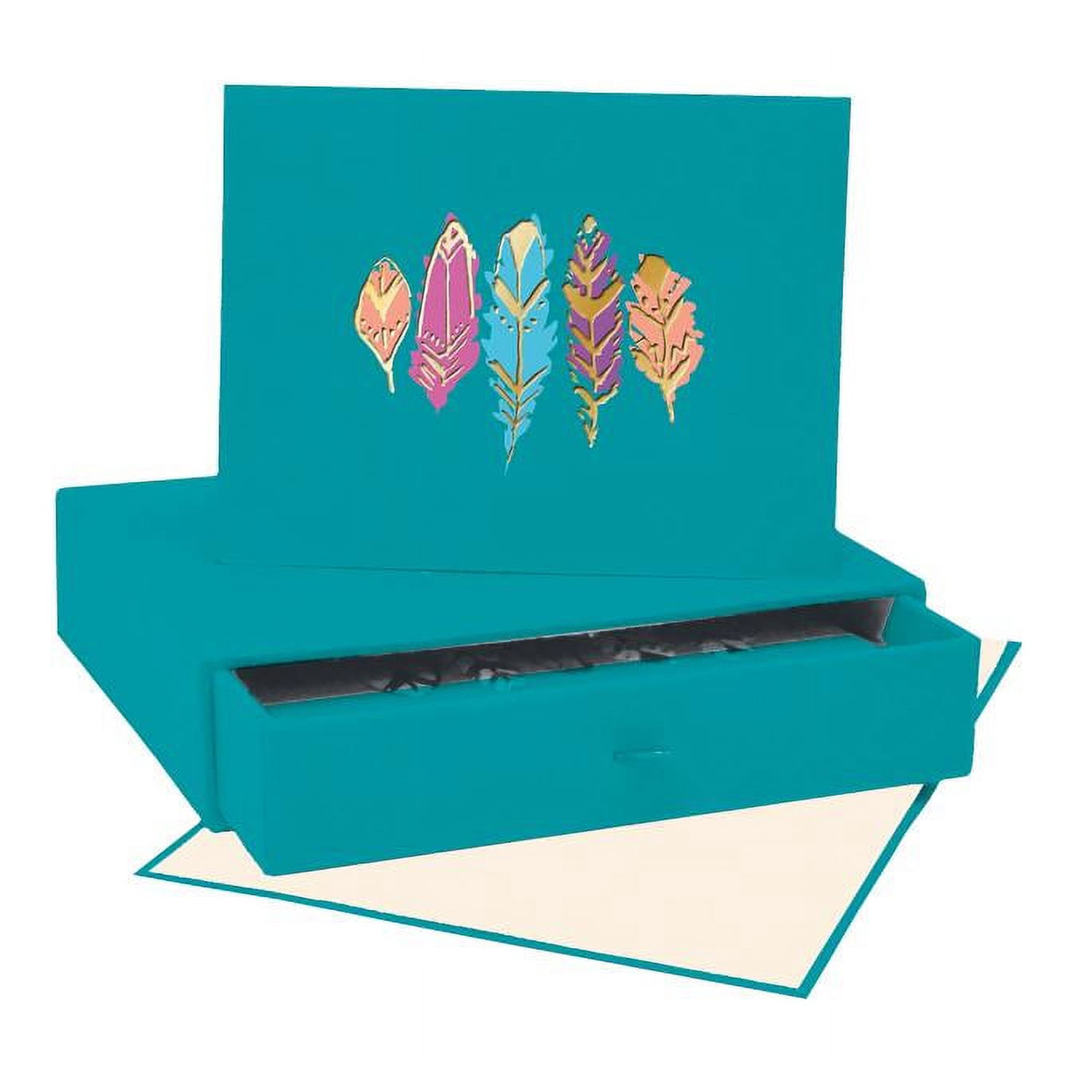 Brilliant Feathers Artisan Note Cards (Other)