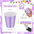thumbnail image 2 of Plastic Shot Cups, Mini Disposable Shot Glasses for Party, Beer Taste Serving, Snacks, 2 of 4