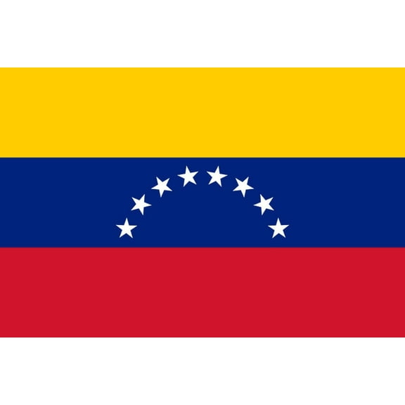 Venezuela Flag Decal Sticker - 6 inches wide