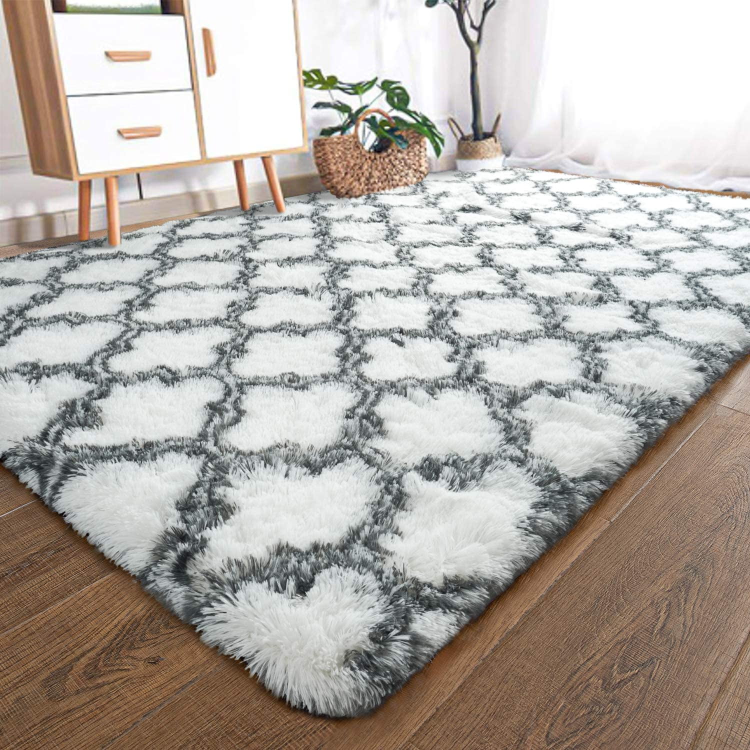 SALE CLEARANCE DISCOUNT SPARKLE NON SHED SHAGGY GREEN BEIGE SILVER RED BROWN RUG 