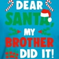 thumbnail image 3 of CafePress - Funny Christmas Santa Sister Pun Apparel T Shirt - Men's Fitted T-Shirt, 3 of 4