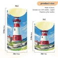 thumbnail image 5 of Wobogo Coastal Lighthouse Flameless Candles with Remote Battery Operated Flickering LED Candles with Timer 2/4/6/8H Small Size, 5 of 8