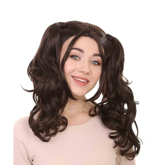 Womens Dolly Pigtail Wigs Collection | Party Event Ready Cosplay Halloween Wigs | Premium Breathable Capless Cap