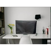 Computer Monitor Dust Cover Anti-Static Dustproof Protective Cover for LCD/LED/HD Panel Case Computer Sleeve Compatible with PC, Desktop and TV (27inch,Black)