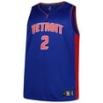 thumbnail image 2 of Men's Fanatics Cade Cunningham Blue Detroit Pistons Big & Tall Fast Break Player Jersey - Icon Edition, 2 of 3