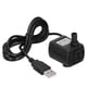 thumbnail image 1 of USB Water Pump Mini Submersible Low Noise 3.5?9V for Aquarium Filtration Watering, 1 of 5