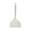 White, variant on Silicone Pancake Spatula Turner with Lengthened Handle,Heat Resistant Cooking Spatulas for Nonstick Cookware,Large Flexible Kitchen Utensils Rubber Flipper for Egg,Pancake,Fish(White,10.2x4.72")