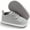 15 Light Grey, variant on Baby Boys Girls Oxford Shoes Hard Bottom Lace Up Sneaker PU Leather Moccasin Infant Toddler First Walker Uniform Dress Loafer Shoes 3-18 Months