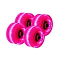 Luminous Light Up Quad Roller Skate Wheels with BankRoll Bearings ...