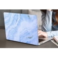 thumbnail image 4 of KSK KAISHEK Hard Shell Only for New MacBook Air 13" with Retina Display Touch ID USB Type-C + Black Keyboard Cover Model: A2337 m1 A2179 A1932 (Marble A 264), 4 of 5