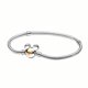 thumbnail image 1 of Charms Colección De Venta Caliente Pandora Pulsera 925 Corazón De Plata Esterlina Serpiente Cadena Para Las Mujeres Ajuste Original S925 Encantos De Los Granos, 1 of 4