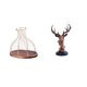 thumbnail image 1 of Elegante Portacorchos Multiusos Para Vino Y Adorno De Cabeza De Ciervo. Regalo único. Moderno Y Práctico Jarrón De Colección De Corchos Con Estatua De Animal. Artesanía De Resina Para, 1 of 8