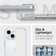 thumbnail image 3 of for iPhone 15 Plus Case Clear, Ultra [Slim Thin] Flexible Scratch Resistant TPU Gel Rubber Soft Skin Silicone Shockproof Protective Phone Case Cover for iPhone 15 Plus 6.7'' (Clear), 3 of 16