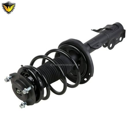 Left Front Spring - Duralo Complete Front Left Strut & Spring Assembly For Toyota Camry 4-Cyl 12-14