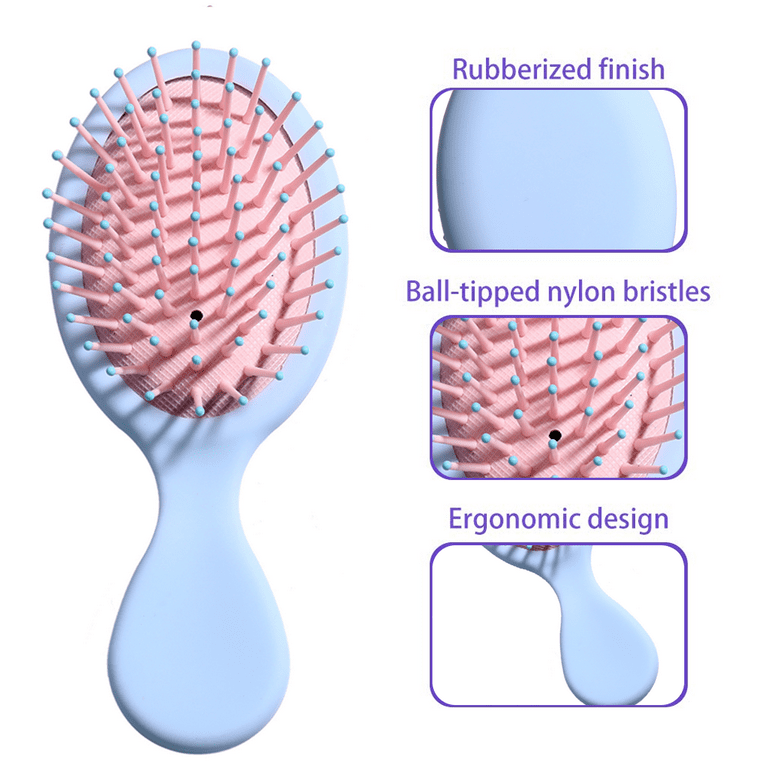 Toddler Detangler Hair Brush Travel Detangling Brushes 3Pcs Women
