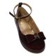 thumbnail image 1 of FLAT BALERINA LEON NIÑA MERLOT CHAROL 3319 LEON 3319p, 1 of 5