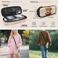 thumbnail image 6 of KUIFORTI Brown Cow 4Pcs Girls Backpack Set, Cute School Bag with Lunch Box Pencil Pouch Water Bottle Sleeve for Elementary Primary Middle School Students, 6 of 6