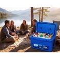 thumbnail image 6 of Portable 45 QT Ice Chest Cooler with Heavy-Duty Insulation, Keeps Ice Cold Up to 7 Days, Includes Carry Strap and Handle for Camping, Beach, Fishing and Picnic, 6 of 8