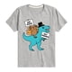 thumbnail image 5 of Camiseta unisex de manga corta con estampado de dinosaurio pavo, 5 of 5