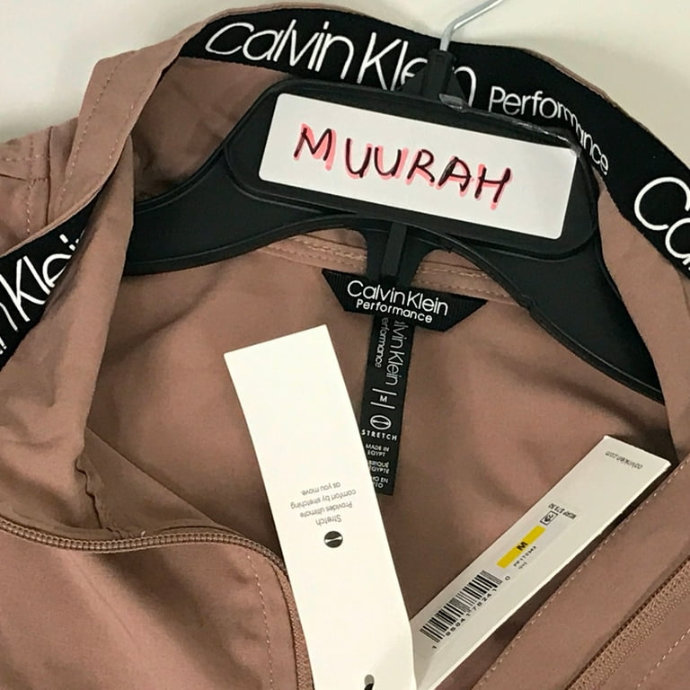 Calvin Klein Womens Performance Half-Zip Pullover Jacket 