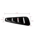 thumbnail image 5 of Riwesomey Para 2005-2014 1/4 Quarter Side ABS Matte Louvers Scoop Cover Vent Kit Automoción decorativa y accesorios Riwesomey CZ6099-00B, 5 of 5