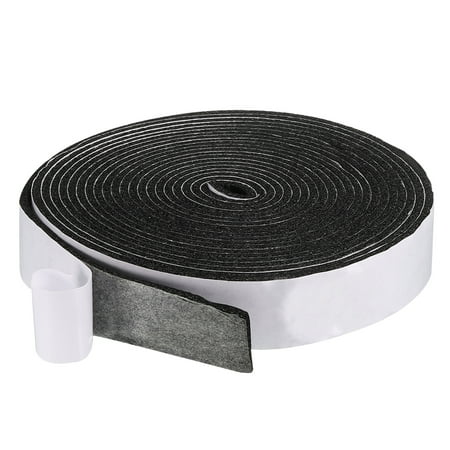 

Uxcell Foam Insulation Tape Self Adhesive 16.4 Feet 0.98 x 0.12 Weather Stripping Door Seal Strip for Doors and Window