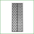 thumbnail image 4 of Eternal Lifestyle - Magnetic Velcro Screen Hands-Free Door Mesh 48"x72" - Floral Design - Black, 4 of 5