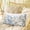White, variant on Blue Floral Spring Throw Pillow Cover, Pillowcase Protectors with Zipper, Breathable Decorative Lumbar Pillow Case Cover, Vintage Summer Botanical Flower Pillow Shams for Couch Sofa 16x24Inch