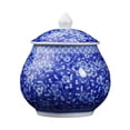 thumbnail image 2 of Tarro de jengibre de cerámica de estilo chino, florero decorativo, decoración del hogar, decoración de mesa, tarro de para boda, restaurante, Estilo A Baoblaze Tarro de jengibre de cerámica, 2 of 8