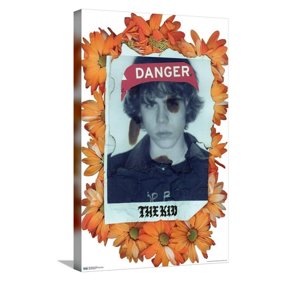 The Kid Laroi - Danger Canvas Wall Poster, 14.725" x 22.375"