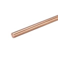 thumbnail image 1 of Unique Bargains 6mm Dia. 150mm Length Solid Copper Round Rod Lathe Bar Stock for DIY Craft, 1 of 4