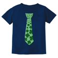 thumbnail image 1 of Tstars Boys Unisex Irish Clover Tie St Patricks Day Shamrock Cool Kids St Patricks Day Shirts Gift for Boys Irish Shirt Pride Proud Irish Youth Kids T Shirt, 1 of 7