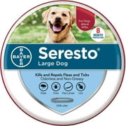 Angle View: Seresto Flea and Tick Prevention Collar for Large Dogs, 8 Month