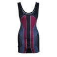 thumbnail image 2 of Hawkeye Costume Women's Mesh Back Dress-2XLarge, 2 of 5