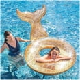 thumbnail image 4 of Flotador Dona Cola De Sirena Glitter Brilllo Alberca Intex 56258EU, 4 of 5